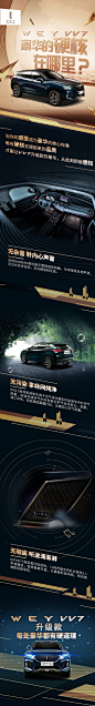 #领航WEY来#<br/>你要的豪华，我们有求必“硬”。WEY VV7升级款，HARMAN高性能引擎降噪控制器，豪华静谧空间；PM2.5检测系统和负离子空气净化器，豪华随身氧吧；INFINITY高保真环绕音响，豪华听觉享受。你的感受，是我们的不二标准，讲豪华，我们不玩虚的。更多豪华硬核请速戳此链接：O网页链接 ​​​​