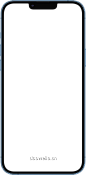 iphone 13 蓝色 @到位啦UI素材 7款苹果手机智能样机
