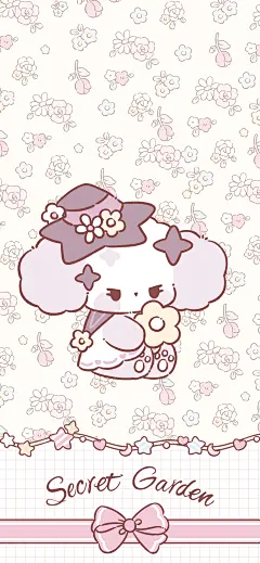 卡通可爱小狗手机壁纸cr：nono狗小小只