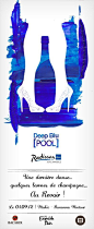 Deep Blu [pool] @ Radisson Blu**** 1er Septembre    Pool Party : capacité limitée // uniquement sur réservation par simple envoi d'un mail à browneyedboyz@gmail.com jusqu'au 31 aout.    Deep Blu : une dernière danse, quelques larmes de champagne... au rev