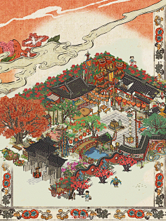江南百景图-花瓣网|陪你做生活的设计师 | #江南百景图布局##江南百景图#