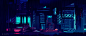 Mirages : Another exploration in a retro futuristic city and other places.