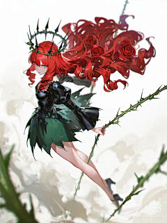 芹泽多摩桃采集到人像/立绘/插画