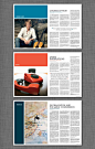 T Magazine by Naomi Francois, via Behance #Layout #Design #Magazine #Editorial #Christian