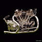 NO 5: VINTAGE 1938 CROCKER MOTORCYCLE ENGINE by Gordon Calder, via FlickrBikes Engineering, Crocker Motorcycles, Motorcycles V Twin, Engineering Vtwin, Motorcycles Vtwin, V Twin Engineering, Motorcycles Engineering, Vtwin Engineering, Vtwin Motorbikes