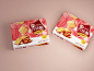 茶叶食品包装设计（巧叶酥，沱茶酥，蝴蝶酥，方块酥）Tea food packaging design