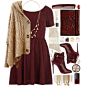 A fashion look from January 2015 featuring bodycon dress, brown cardigan and ankle socks. Browse and shop related looks.