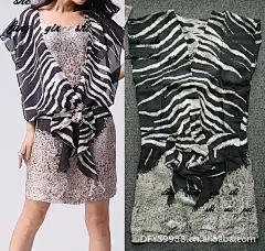 源头货源 春夏新款假2件吊带豹纹印花裙欧美高档外贸精品女装批发_77850471