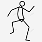 舞者内衣人图标高清素材 人 内衣 动作 庆祝 摇摆舞 派对 派对人士 男人 舞者 跳舞 免抠png 设计图片 免费下载