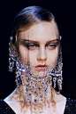 Armani Privé Haute Couture┃水晶头纱