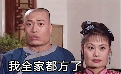 还珠格格好方表情包，看完我整个人都方了