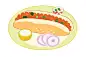 Hot Dogs of Asia for Lucky Peach : I feel super lucky to have recently worked on a series of &quot;Hog Dogs of Asia&quot; for Lucky Peach Magazine Online. It was one of the most interesting projects that I've ever worked on, since I am a big foodie. Howev