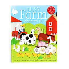 进口书 繁忙的农场 Busy Farm 英文原版书籍启蒙绘本儿童英语原版书籍幼儿早教图书 睡前故事书 新华书店旗舰店官网-tmall.com天猫
