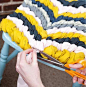 手工旧毛线旧衣物编织坐垫废物利用DIY图解|微刊 - 悦读喜欢