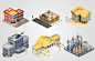 network games by SERGEY ERMAKOV, via Behance