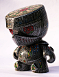 'The Once and Future King' Custom 7" Munny by Hugh Rose