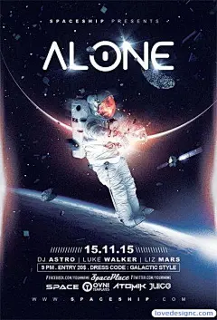 图片[5]-14款宇宙科幻海报PS海报素材PSD分层源文件下载-爱设计爱分享c