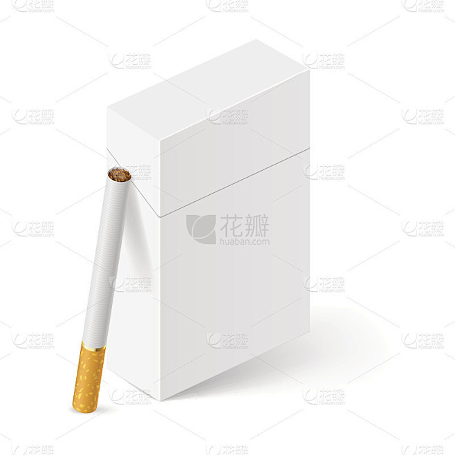 白色香烟包