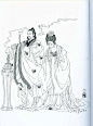 皇明月插画《中国帝王图》