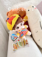 【新品现货】Mito么么杂货铺棉花玩偶娃衣10 15 20CM爆米花套装-淘宝网