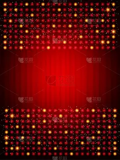 海报模板与窗帘。为展示、音乐会、展览而设计