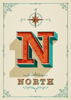 netgreat little place : a series of hand lettere.