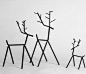 现代简约鹿铁艺摆件工艺品几何体动物造型创意家居样板房软装饰-淘宝网