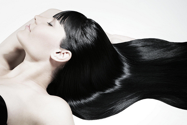 创意人物头发海报高清美女头发图片健康飘逸人物hair秀发素材图片美发