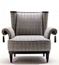 Jual Sofa Arm Chair , Custom Design One Seat /1 Seat / Luxury Material-2 - Dekor Haus | Tokopedia