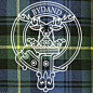 my family,Gordon clan tartan , and crest: 