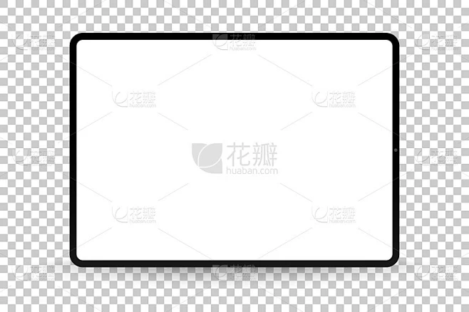 Realistic Silver u002F White Drawing Pad with Tran素材-花瓣网