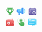 Icon Set No.1 icon system settings system outline members log out live monitoring landing page design icon interface interactions insight illustrations icon set icons asset iconography business project branding