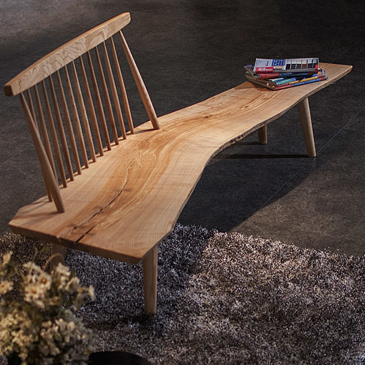 温莎椅沙发条凳北欧日式长凳实木原木餐椅休...