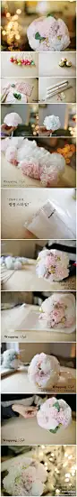 用棒棒糖做一束花吧，甜蜜蜜~~