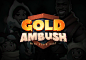 Gold Ambush logo, Cold Castle Studios : game logo design