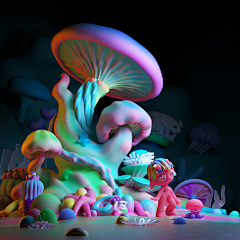 午夜的鬼采集到C4D