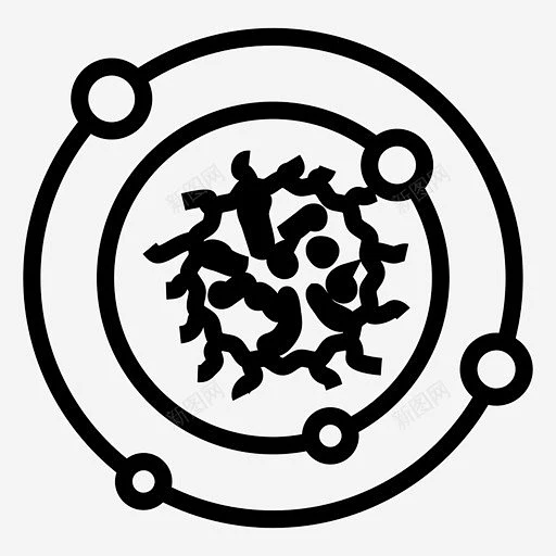 癌症癌细胞疾病图标 设计图片 免费下载 页面网页 平面电商 创意素材-花瓣网