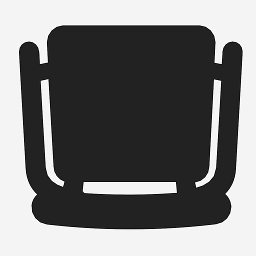 椅子俯视图座椅头顶图标_88ICON https://88icon.com 椅子俯视图 座椅 头顶 俯视 下方 扶手椅 上方 俯视图