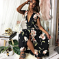 Dancing with Florals ❤ Shop 'Born free maxi dress in Black Floral' ✨ online now via  https://stelly.com.au/rN9Aqk #stellyclothing #fbloggers #ootd #summer #lovethislook #style #potd #photooftheday #festival #floral #black  #fashion  #party #nightout #outf