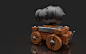 Cannon cart, Nithin raj : Student work,
This is my first  textured 3D assert cannon cart from clash royal.

suggestion would really help me to improve
Thanks for viewing my work.