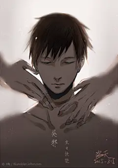我全家是张起灵
【 #盗墓笔记##瓶邪# 梦里事物完全没有顺序逻辑可言，所有相关无关的东西都像渔网里快要窒息的鱼一样蹦跶。