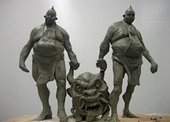 蚊1子采集到雕塑