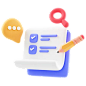 To Do List  3D Icon