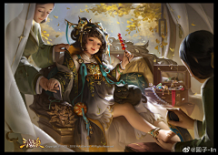 君鱼梓采集到画画-cg素材
