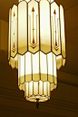 art deco 1930s Chandelier