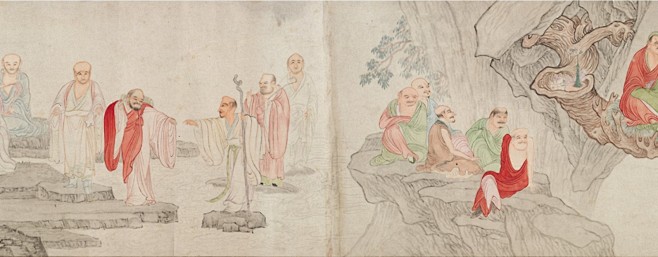 明朝吴彬五百罗汉图28