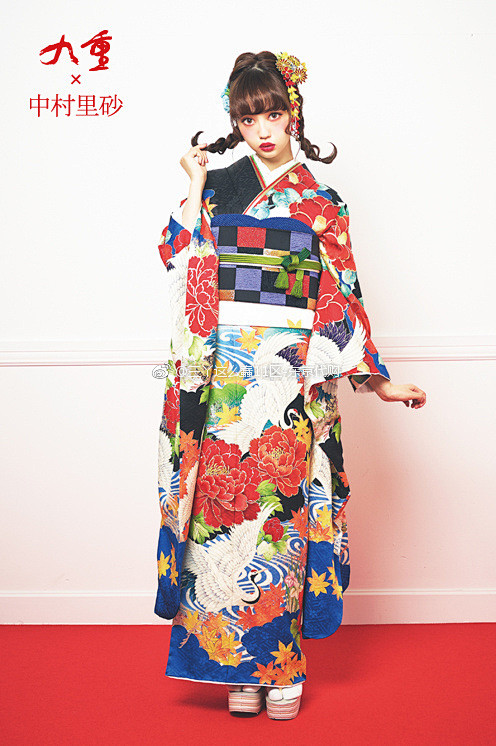 新年快乐美美的lisa和服照希望大家2018年也开开心心漂漂亮亮6767