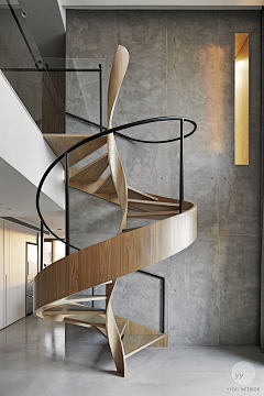 大大莹采集到▲楼梯设计 | Stair design