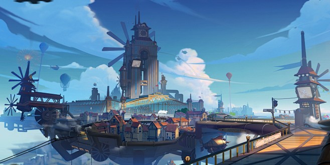 场景界面【空之要塞：起航】——更多精彩，...