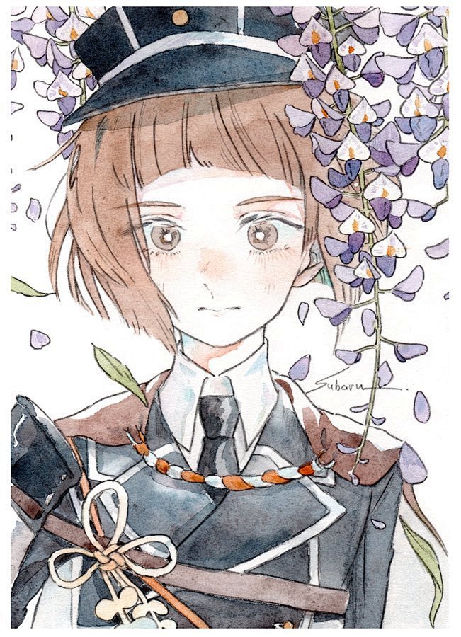 #刀剑乱舞# 淡淡的水粉风！四季的花、叶...